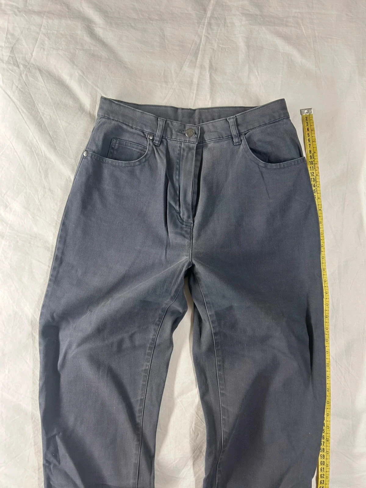 Cama®u high-waisted grey jeans size 38 – photo 2